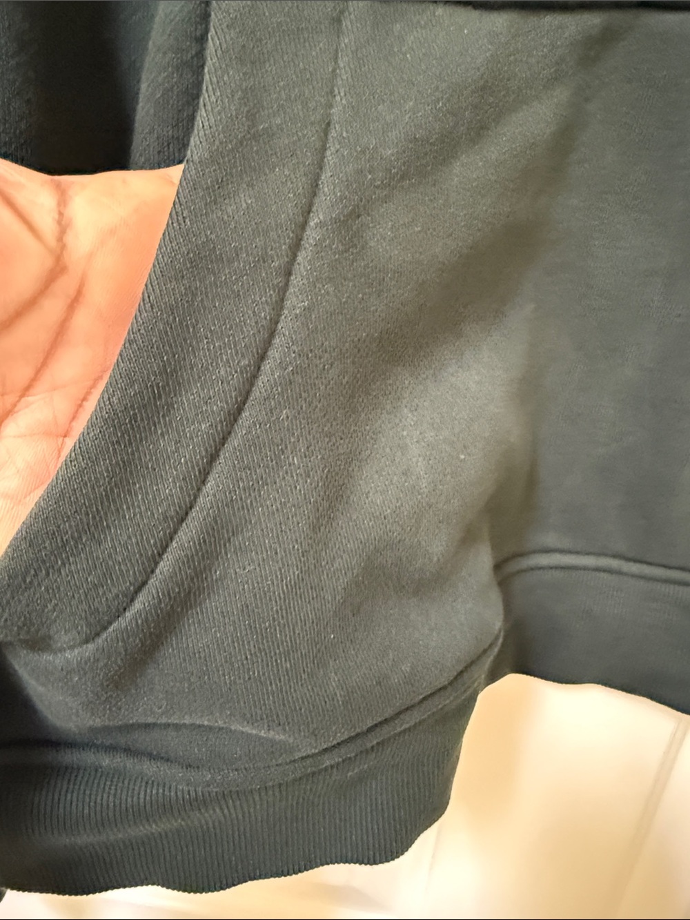 EUC Lululemon Half-zip Overside Scuba Women's Dark Green XL/XXL - Picture 4 of 6
